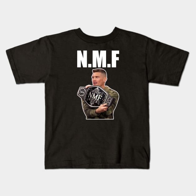 Stephen ''Wonderboy'' Thompson N.M.F Kids T-Shirt by MMAMerch